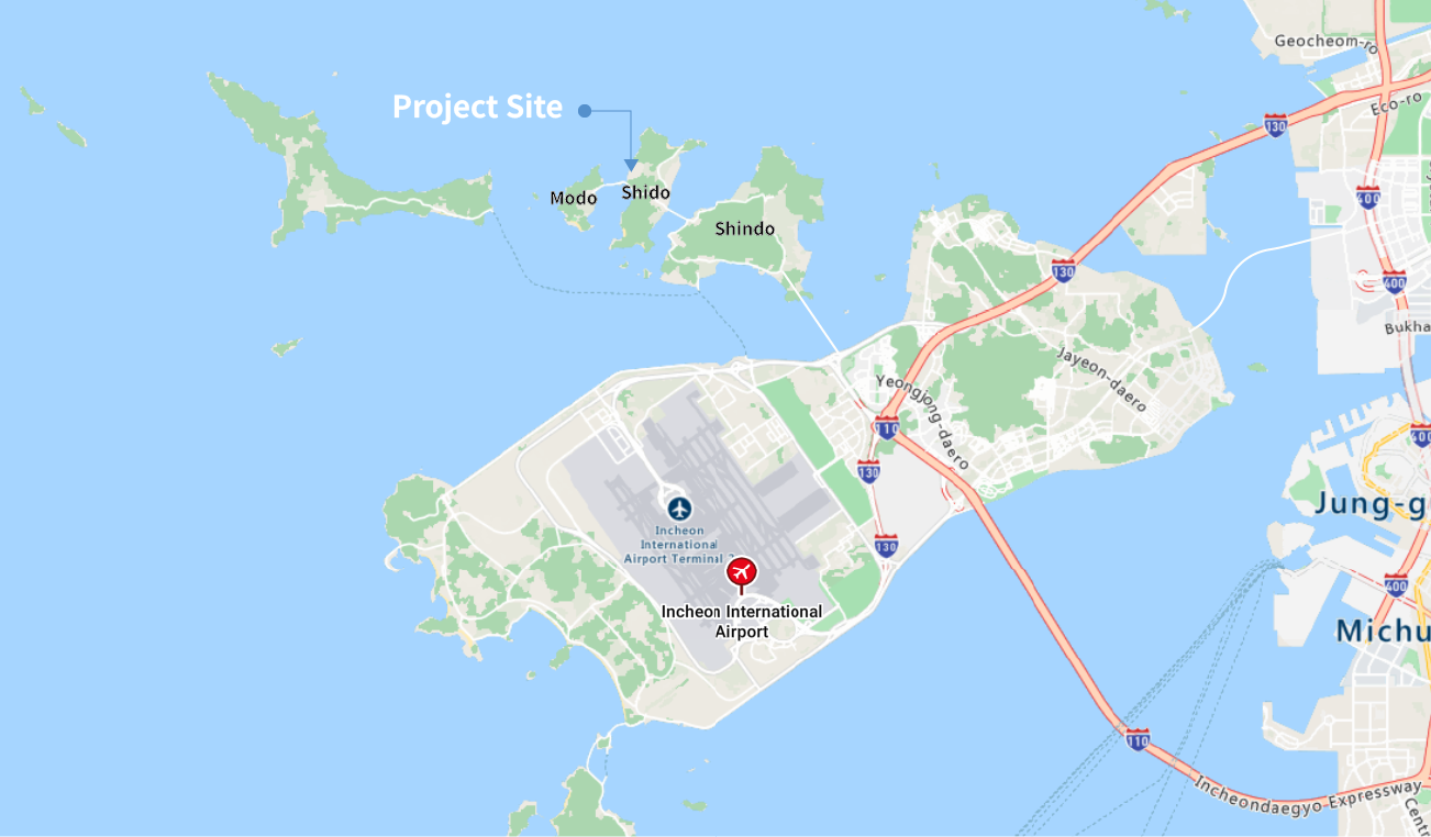 삼도 전체 지도